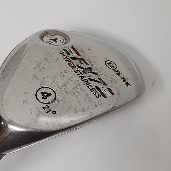 RAM FX7 Hyper Stainless 4 Hybrid 21° RH Mid-Firm Flex Graphite 40.5" - Picture 8 of 13